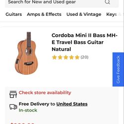 Cordoba mini bass