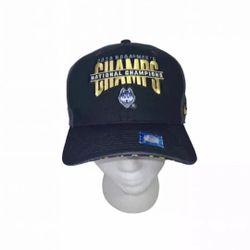 NCAA Men's National Champions Nike Official Locker Room UCONN Huskies Hat 2023