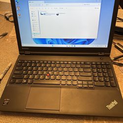 15” Lenovo ThinkPad T540p with DVD-RW Drive. Excellent Condition