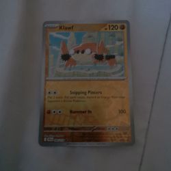Pokemon Cards Klawf
