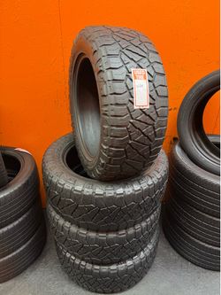275/55R20 Nitto Ridge Grappler Full Set of 4 Tires