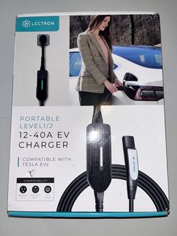 Portable EV Charger NACS Level 1 & 2 Tesla Charging Port