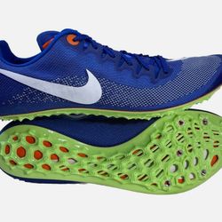New Nike Zoom Ja Fly V4 Racer Blue Mens Size 14 Track Spikes DR2741-400