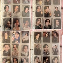 SUGA/BTS/YOONGI PERSONAL PHOTOCARD COLLECTION FOR SALE. 