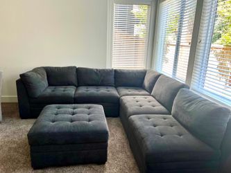 Sofa from Costco-with ottoman gently used