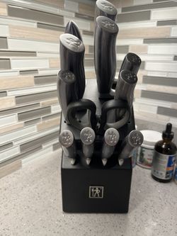 Henckels 13 Piece Forged Knife Set With Block
