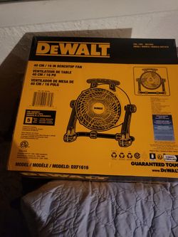 Dewalt Commercial Fan