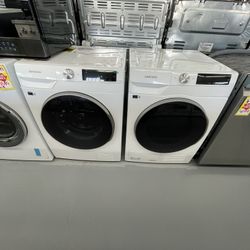 Samsung 24” 2.5 Cu Ft Washer And 4.0 Cu Ft Dryer Electric SmArt Súper Speed Wash Compac