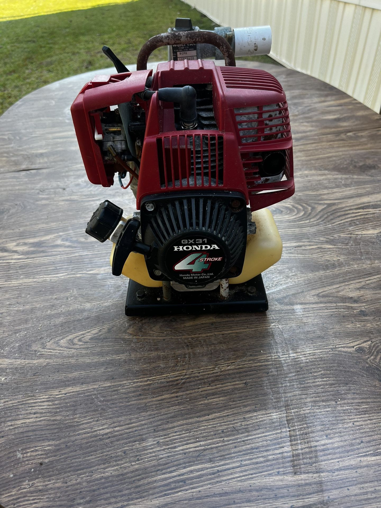 Honda GX31 Generalized Water Pump