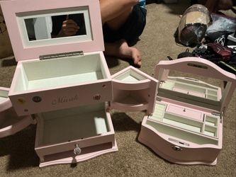 Jewelry Box With The Name Micah On It For Young Girls