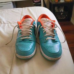 Nike Dunk Low Baltic Blue Size11 Like New 