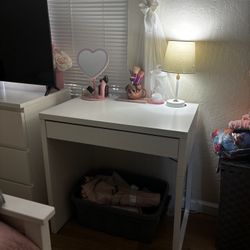 white ikea micke desk