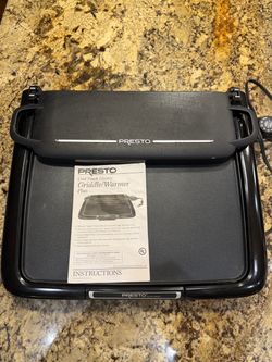 PRESTO Electric Griddle Warmer **USED ONCE**