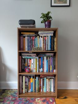 Wooden Bookshelf