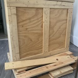 Large Painting Shipping Crate 