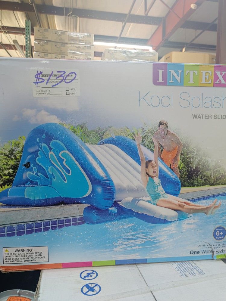 New Intex Slide Kool Splash