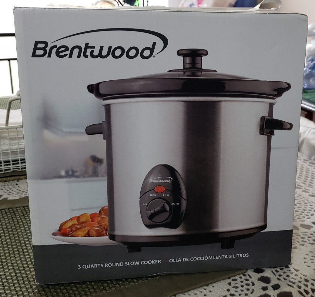 Brentwood 3 quarts round slow cooker