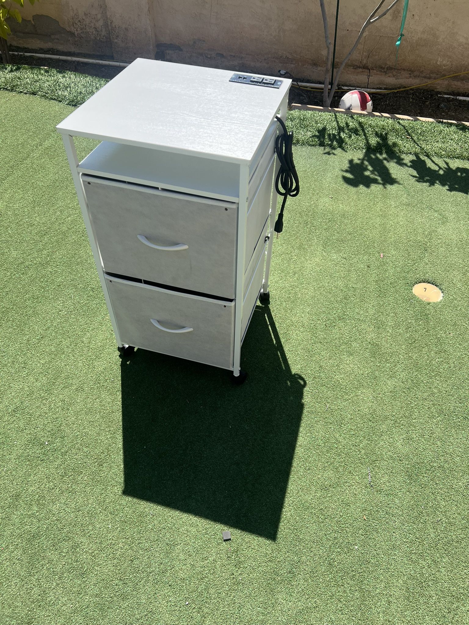 Beside Table/Filing Cabinet