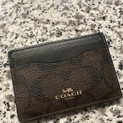 Coach Wristlet And Card Holder 
