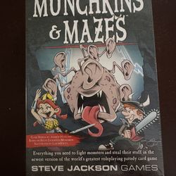 Munchkins and Mazes Board Game