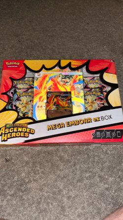 Ascended Heroes Mega Emboar ex Box
