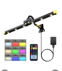 Picture Light With Remote, Led Accent Light Painting Plug In, Magnetic Art Lighting Rotatable