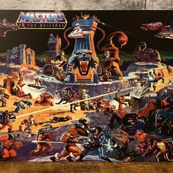He Man And Masters Of The Universe Motu  Metal Tin Poster Sign