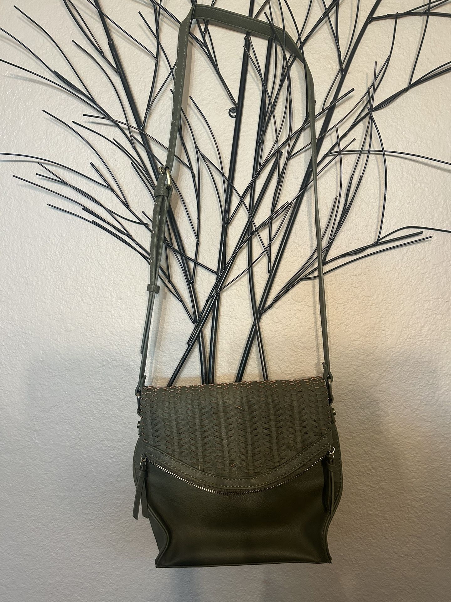 Olive Green Sasha + Sofi Crossbody Purse