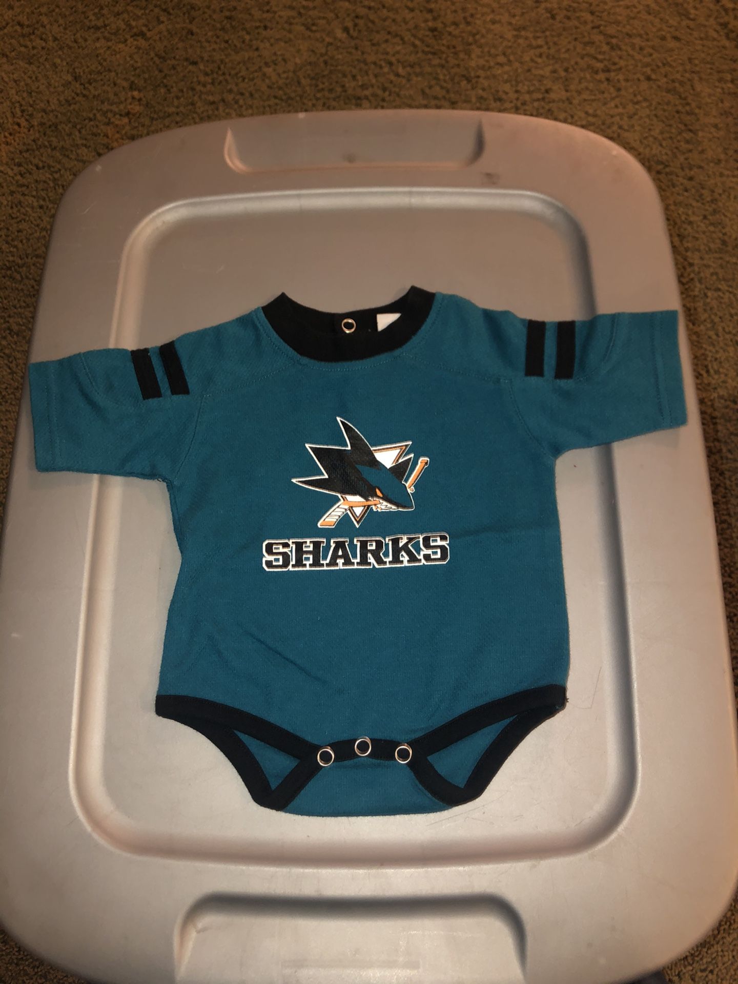 San Jose Sharks Onesie 0/3 months