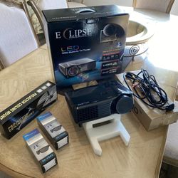 ‘ECLIPSE HOME THEATRE’ Projector Set - As New!