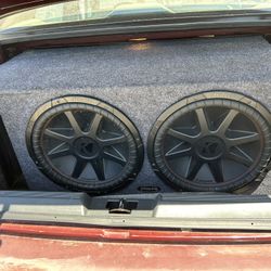 15 inch Kickers Competition  subwoofers American built proline Top Performing Speaker Box