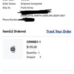 Casio Watch 50th Anniversary Ring Watch CRW001-1 *In Hand