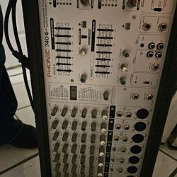 Phonic 740 Plus Powered Mixer