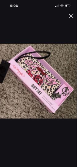 Ed  hardy wallet outside of box new NEVER used