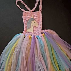 Unicorn Dress 3-5T