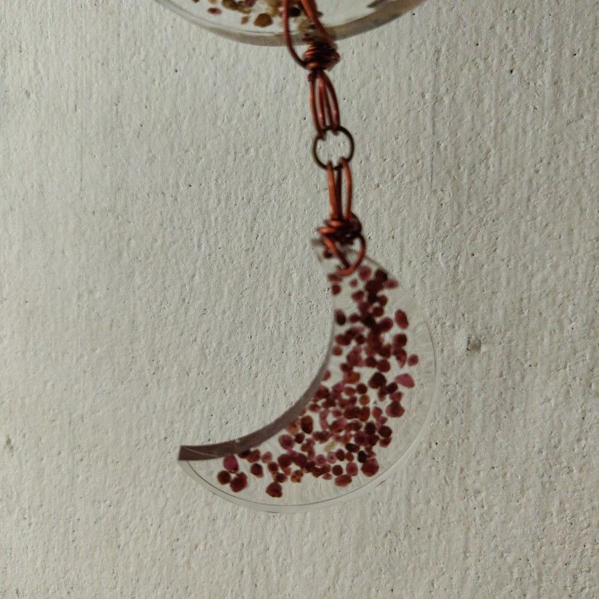 Raw Garnet River Stone Handcrafted Necklace
