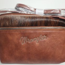 Wrangler Western Cowhide Crossbody Bags for Women