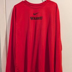 Washington University Dri-Fit Long Sleeve T-Shirt, Men's XL
