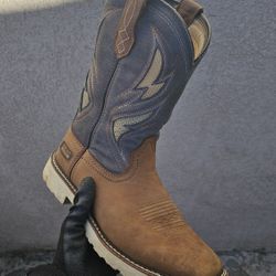 Size 9 EE Ariat Work Boots Soft Toe 