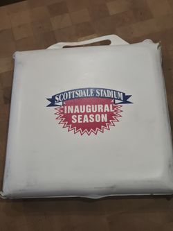 Original  Seat Cushion  Phoenix FIREBIRDS  Inaugural Season 