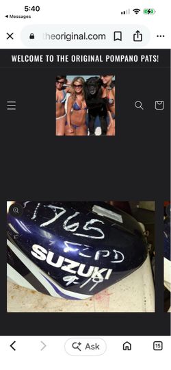 2001 to 2003 GSXR gas tanks 600 cc 750 cc 1000 cc