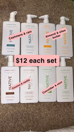 Native shampoo and conditioner set