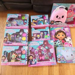 Gabby's Dollhouse Playsets Bundle New