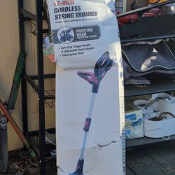 Hyper Tough Cordless String Trimmer