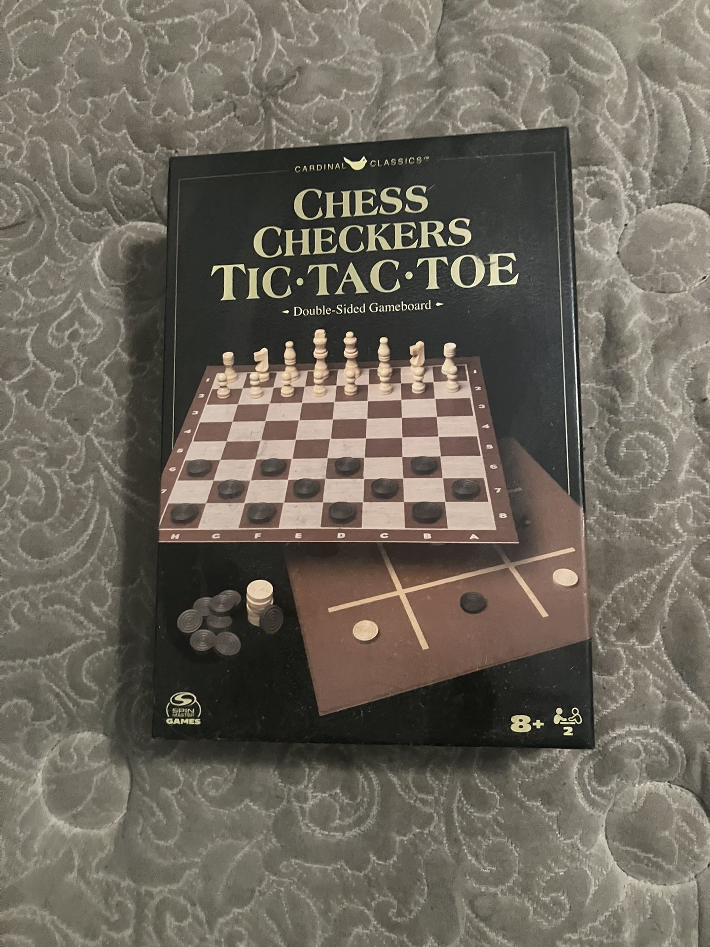Chess And Checkers Board Game