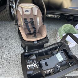 Even Flo Car Seat With 2 Car Bases 