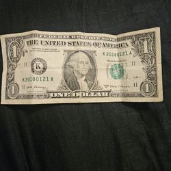 $1 Rare Birthday Serial Number 