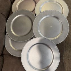 Silver Charger Plates