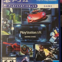 Ps VR Demo Disc