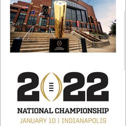 Two Tickets - College Football National Championship